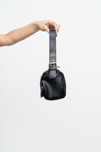 Load image into Gallery viewer, AG x Black Faux Leather Barrel Purse