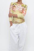 Load image into Gallery viewer, Vintage x Made in Brazil x Yellow Patterned Fitted Bodysuit (XS)