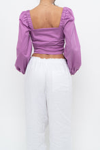 Load image into Gallery viewer, VERONICA BEARD x FUSCHIA Cropped Long Sleeve (S)