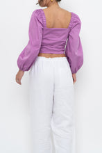 Load image into Gallery viewer, VERONICA BEARD x FUSCHIA Cropped Long Sleeve (S)