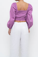 Load image into Gallery viewer, VERONICA BEARD x FUSCHIA Cropped Long Sleeve (S)