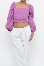 Load image into Gallery viewer, VERONICA BEARD x FUSCHIA Cropped Long Sleeve (S)
