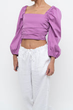 Load image into Gallery viewer, VERONICA BEARD x FUSCHIA Cropped Long Sleeve (S)