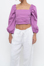 Load image into Gallery viewer, VERONICA BEARD x FUSCHIA Cropped Long Sleeve (S)