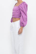 Load image into Gallery viewer, VERONICA BEARD x FUSCHIA Cropped Long Sleeve (S)