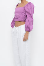 Load image into Gallery viewer, VERONICA BEARD x FUSCHIA Cropped Long Sleeve (S)