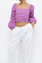 Load image into Gallery viewer, VERONICA BEARD x FUSCHIA Cropped Long Sleeve (S)
