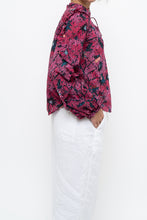 Load image into Gallery viewer, ULLA JOHNSON x Pink Patterned Long Sleeve Cotton-blend Blouse (XS, S)