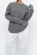 Load image into Gallery viewer, Modern x HUDSON NORTH Grey Pure Cashmere Sweater (XS-L)