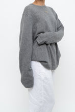 Load image into Gallery viewer, Modern x HUDSON NORTH Grey Pure Cashmere Sweater (XS-L)