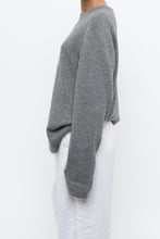Load image into Gallery viewer, Modern x HUDSON NORTH Grey Pure Cashmere Sweater (XS-L)