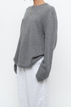 Load image into Gallery viewer, Modern x HUDSON NORTH Grey Pure Cashmere Sweater (XS-L)