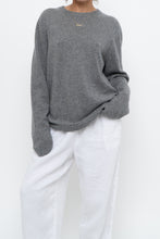 Load image into Gallery viewer, Modern x HUDSON NORTH Grey Pure Cashmere Sweater (XS-L)