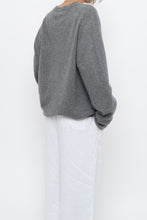 Load image into Gallery viewer, Modern x HUDSON NORTH Grey Pure Cashmere Sweater (XS-L)