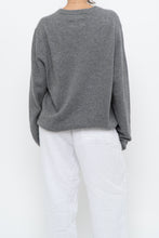 Load image into Gallery viewer, Modern x HUDSON NORTH Grey Pure Cashmere Sweater (XS-L)