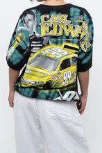 Load image into Gallery viewer, Modern x NASCAR Cari Edwards Black AOP Tee (S-XL)