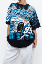 Load image into Gallery viewer, Modern x NASCAR Cari Edwards Black AOP Tee (S-XL)