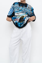 Load image into Gallery viewer, Modern x NASCAR Cari Edwards Black AOP Tee (S-XL)