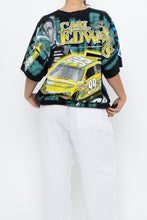Load image into Gallery viewer, Modern x NASCAR Cari Edwards Black AOP Tee (S-XL)