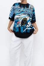 Load image into Gallery viewer, Modern x NASCAR Cari Edwards Black AOP Tee (S-XL)