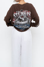 Load image into Gallery viewer, STURGIS x 2013 Brown Soft Long Sleeve Tee (XS-L)