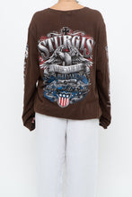 Load image into Gallery viewer, STURGIS x 2013 Brown Soft Long Sleeve Tee (XS-L)