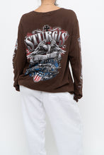 Load image into Gallery viewer, STURGIS x 2013 Brown Soft Long Sleeve Tee (XS-L)