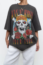 Load image into Gallery viewer, Modern x GUNS N ROSES Grey Graphic Tee (XS-L)