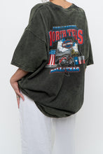 Load image into Gallery viewer, Vintage x Made in USA x HARLEY DAVIDSON Green Acid-Wash Tee (S-XL)