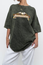 Load image into Gallery viewer, Vintage x Made in USA x HARLEY DAVIDSON Green Acid-Wash Tee (S-XL)