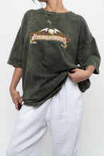 Load image into Gallery viewer, Vintage x Made in USA x HARLEY DAVIDSON Green Acid-Wash Tee (S-XL)