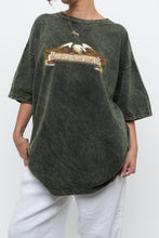 Load image into Gallery viewer, Vintage x Made in USA x HARLEY DAVIDSON Green Acid-Wash Tee (S-XL)