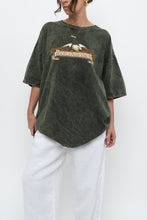 Load image into Gallery viewer, Vintage x Made in USA x HARLEY DAVIDSON Green Acid-Wash Tee (S-XL)
