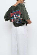 Load image into Gallery viewer, Vintage x Made in USA x HARLEY DAVIDSON Green Acid-Wash Tee (S-XL)