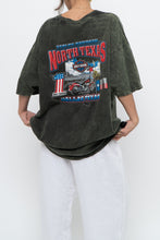 Load image into Gallery viewer, Vintage x Made in USA x HARLEY DAVIDSON Green Acid-Wash Tee (S-XL)