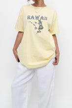 Load image into Gallery viewer, Vintage x Hawaii Butter Yellow Hula Tee (XS-M)