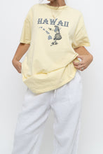 Load image into Gallery viewer, Vintage x Hawaii Butter Yellow Hula Tee (XS-M)