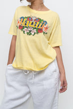 Load image into Gallery viewer, Vintage x Hawaii Yellow Single Stitch Soft Tee (XS-M)