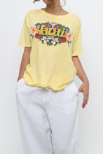 Load image into Gallery viewer, Vintage x Hawaii Yellow Single Stitch Soft Tee (XS-M)