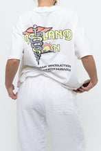 Load image into Gallery viewer, Vintage x Made in USA x Island Son Faded White Tee (XS-L)