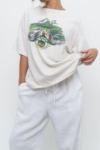 Load image into Gallery viewer, Vintage x Made in USA x Mountain Dew Racing Faded White Tee (XS-L)