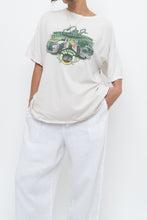 Load image into Gallery viewer, Vintage x Made in USA x Mountain Dew Racing Faded White Tee (XS-L)