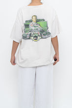 Load image into Gallery viewer, Vintage x Made in USA x Mountain Dew Racing Faded White Tee (XS-L)