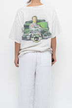 Load image into Gallery viewer, Vintage x Made in USA x Mountain Dew Racing Faded White Tee (XS-L)