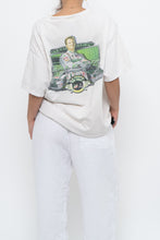 Load image into Gallery viewer, Vintage x Made in USA x Mountain Dew Racing Faded White Tee (XS-L)