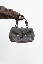Load image into Gallery viewer, Vintage x Grey, Brown Faux Leather Purse