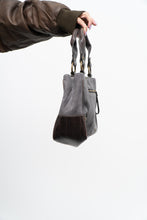 Load image into Gallery viewer, Vintage x Grey, Brown Faux Leather Purse