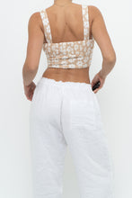 Load image into Gallery viewer, PRINCESS POLLY x Beige, White Floral Bra Top (XS)