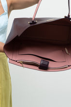 Load image into Gallery viewer, KATE SPADE x Plum Leather Oversized Purse