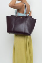 Load image into Gallery viewer, KATE SPADE x Plum Leather Oversized Purse